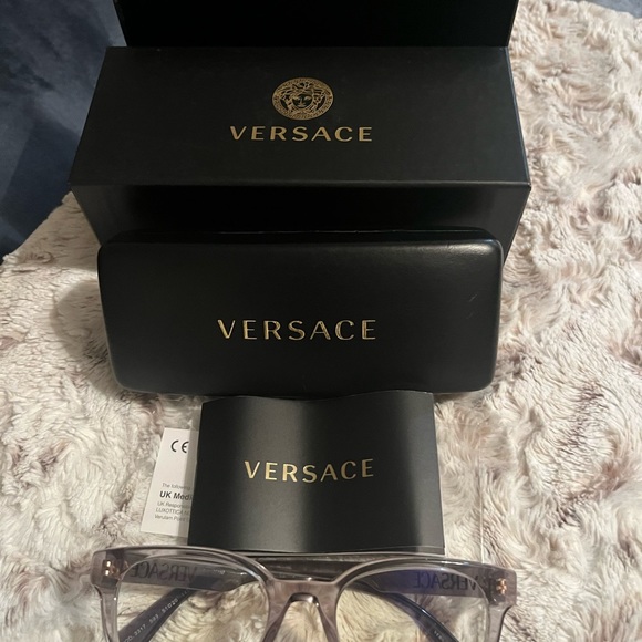 Authentic Versace Full Inclusion Eyeglasses EUC - Picture 9 of 12